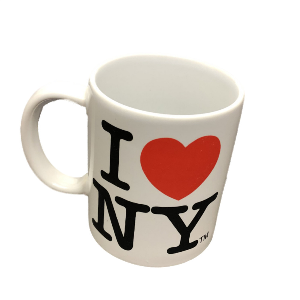 Coffee Mug Cup I Love NY I heart NY - Picture 2 of 4